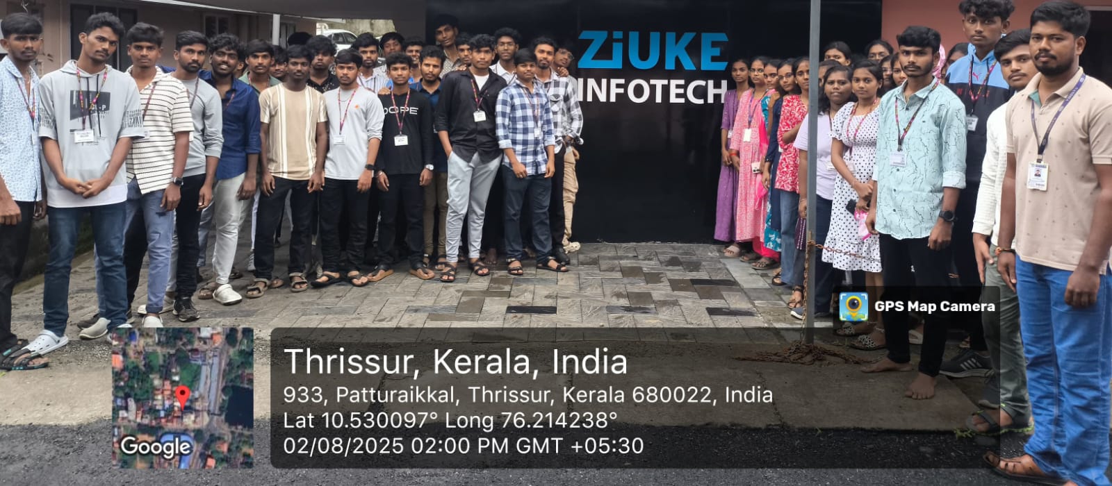 Industrial Visit – Nandha College of Technology, IT Department at Ziuke Infotech